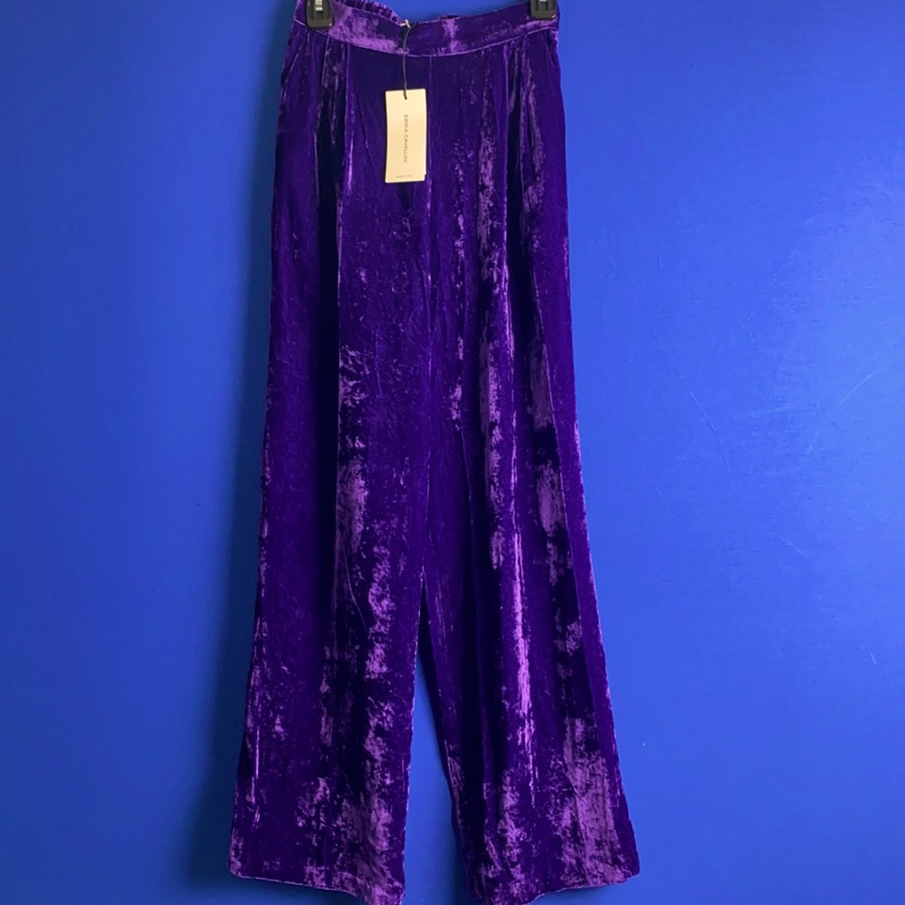 Crush Velvet Trousers